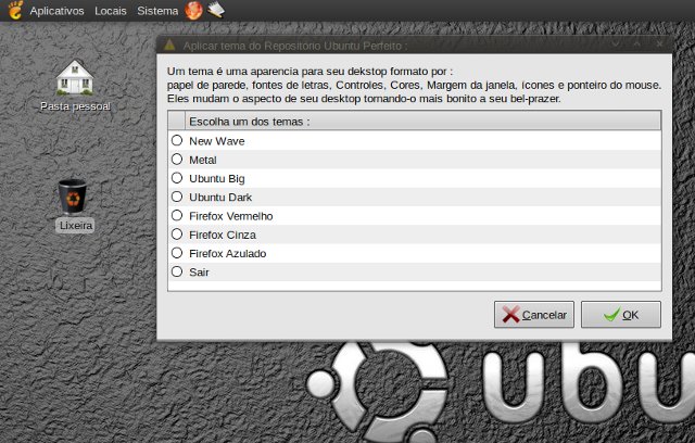Novos temas para o Ubuntu Perfeito